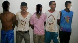 Preso grupo suspeito de praticar vários assaltos em Araguaína: 3 são menores