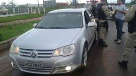 Carro roubado em Araguaína foi recuperado no mesmo dia pela PM