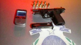 Mais uma arma de fogo apreendida em Araguaína