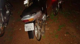 Vítima não sabia do furto quando sua moto foi recuperada pela PM em Araguaína