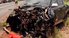 Caminhão Cegonha que provocou acidente em Colinas trafegava a 125 km/h no momento do acidente