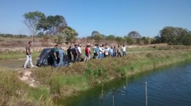 Prefeitura realiza Dia de Campo para curso de criação de peixe