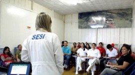 Frigorífico Boi Forte recebe curso de CIPA do SESI Araguaína