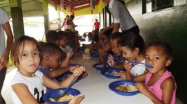 Alunos da Educação Infantil em Araguaína recebem complemento na merenda