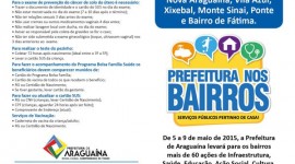 Ronaldo Dimas lança programa “Prefeitura nos Bairros” em Araguaína