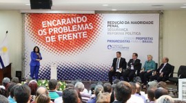 Durante o “Fórum – Propostas Progressistas para o Brasil”, PP defende redução da maioridade penal