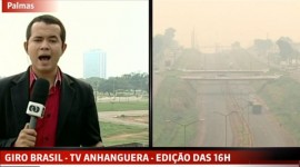 Defesa Civil do Tocantins alerta para fumaça provocada por queimadas em estados vizinhos