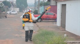Controle químico é realizado no combate ao Aedes aegypti em Araguaína