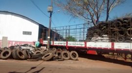Araguainenses contam com descarte correto de pneus