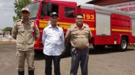 Bombeiros de Araguaína recebem reforma de caminhão ABT