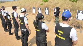 Segurança Pública realiza primeira aula prática sobre técnicas de tiro do Curso de Formação do Concurso da Polícia Civil
