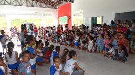 Projeto FACIT na Comunidade doou 500 quilos de alimentos para a Escola Municipal Luiz Gonzaga
