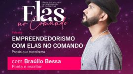 Sebrae leva poeta Bráulio Bessa para fórum em Araguaína