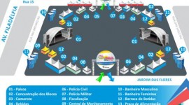 Estrutura do Carnaval de Araguaína terá área total com mais de 20 mil metros quadrados
