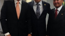 Lázaro Botelho e Roberto Pires se reúnem com presidente nacional do PP e traçam metas para as eleições de 2014