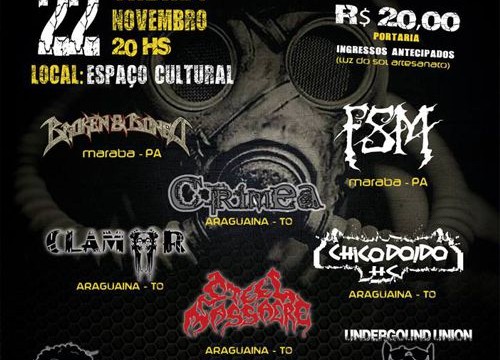 Evento de rock reúne bandas em Araguaína