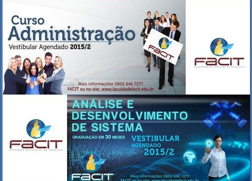 Vestibular Agendado da FACIT está com as inscrições abertas