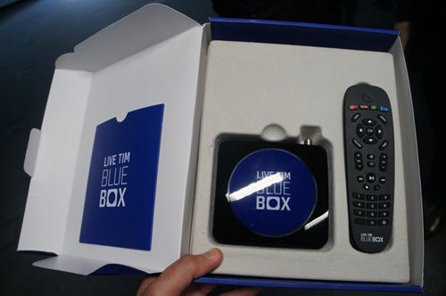 Lançamento de Live TIM Blue Box - a TV por assinatura da TIM 