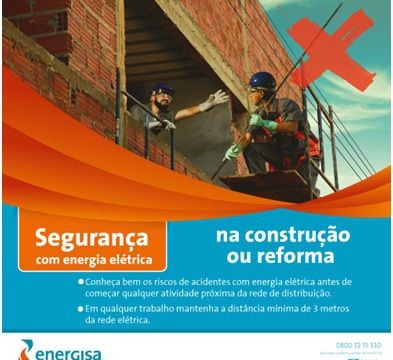 Energisa lança campanha de prevenção de acidentes elétricos