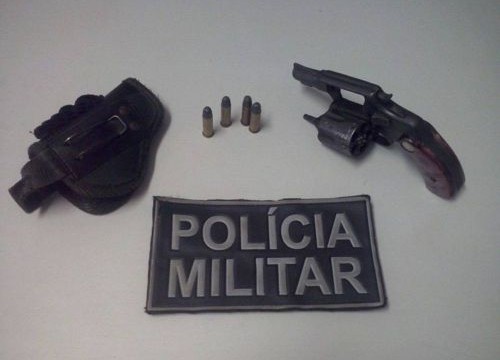 PM apreende arma de fogo em Araguaína e Nova Olinda