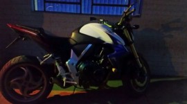 GOTE apreende motocicleta com placa clonada, no Norte do Estado