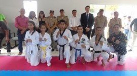 Academia de artes marciais da Polícia Militar é reinaugurada em Araguaína