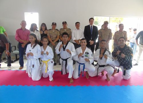 Academia de artes marciais da Polícia Militar é reinaugurada em Araguaína