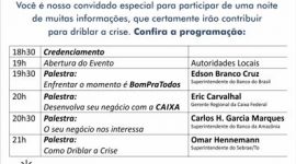 Araguaína sedia Seminário “Como driblar a crise” para motivar empresários