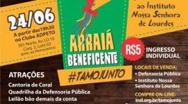 Instituto Nossa Senhora de Lourdes e ADPETO realizam terceira edição do “Arraiá Beneficente: #TamoJunto”