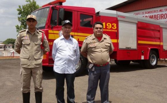 Bombeiros de Araguaína recebem reforma de caminhão ABT