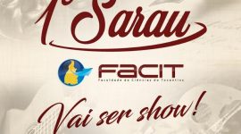 1° Sarau Cultural da FACIT acontece neste sábado