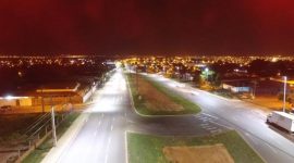 Duplicação da Avenida Filadélfia já recebe nova iluminação em LED