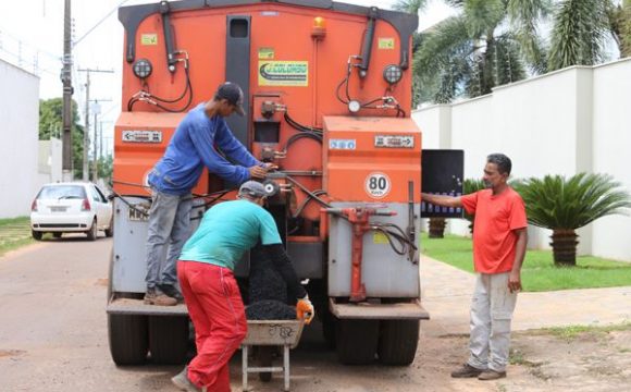 Prefeitura agiliza recuperação de ruas com tecnologia em Araguaína