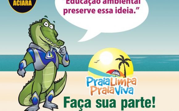 Projeto Praia Limpa, Praia Viva terá foco na educação ambiental em 2019