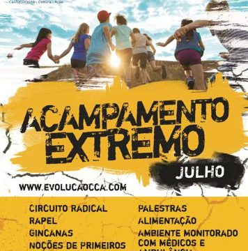 Acampamento Extremo é opção de lazer para jovens no mês de julho em Araguaína