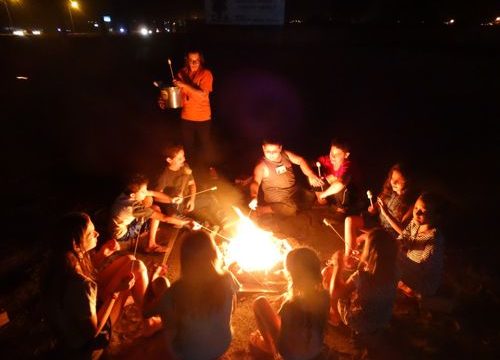 Acampamento Extremo resgatou brincadeiras do passado e ensinou civismo com trabalho em equipe