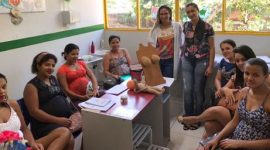 Mães participam de ações do Agosto Dourado em incentivo ao aleitamento 