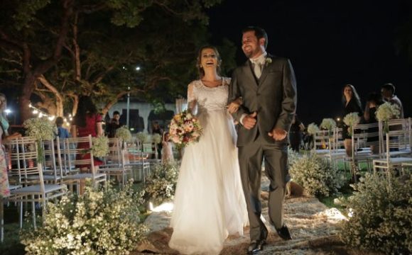 Primeiro casamento no Parque Cimba encanta noivos e visitantes 