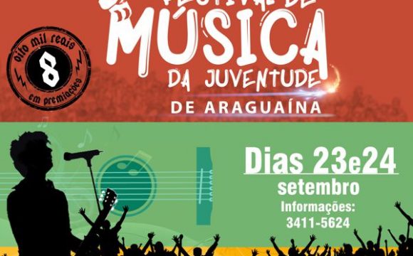 Prefeitura divulga selecionados para 1º Festival de Música da Juventude de Araguaína