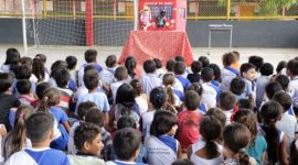 Escolas municipais recebem palestras educativas sobre Leishmanioses