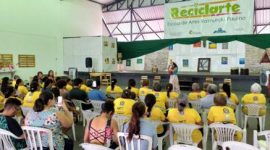 Reciclarte lança aula de ginástica para terceira idade