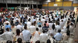 Casamento Comunitário: Mais de 100 casais oficializaram a união em Araguaína