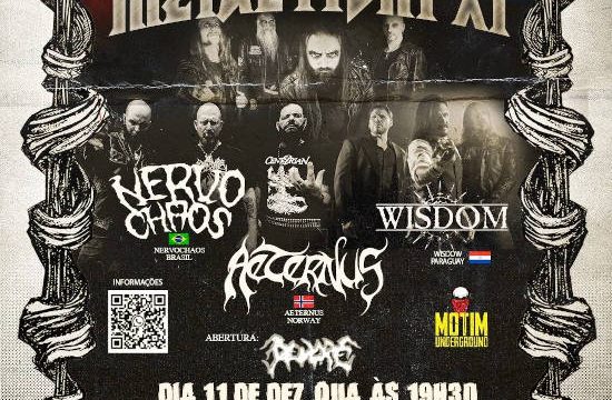 Pela primeira vez na história, Araguaína receberá dois shows internacionais de metal extremo