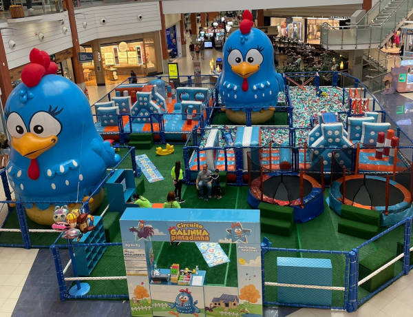 Parque temático da Galinha Pintadinha chega ao Lago Center Shopping de Araguaína