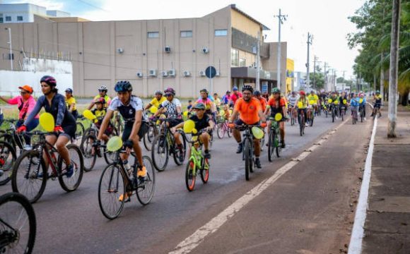 7º Pedal Amarelo reúne cerca de 600 pessoas em ação pela segurança no trânsito