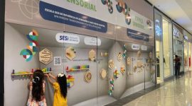 Espaço sensorial no Lago Center Shopping é dedicado à regulação emocional de crianças autistas