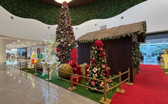 Papai Noel chega no Lago Center Shopping de Araguaína neste sábado, 22