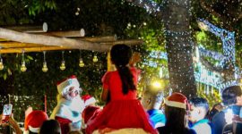 Papai Noel, Show de Neve e diversas atrações movimentam o Lago Center Shopping até o fim do mês